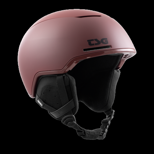 TSG Skihelm Konik 2.0 Solid Color - satin oxblood