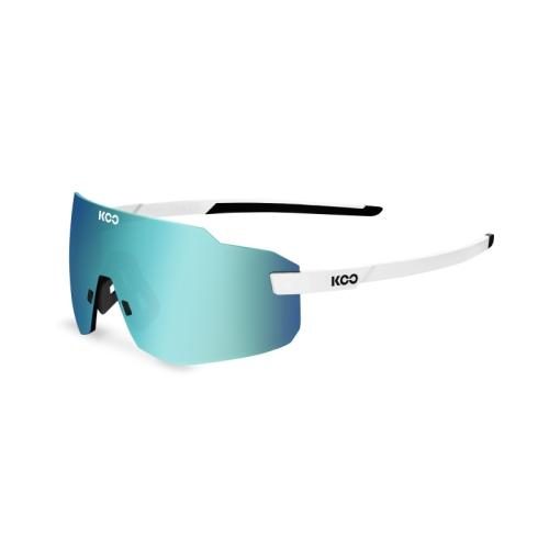 KOO Supernova Sportbrille - white/turquoise