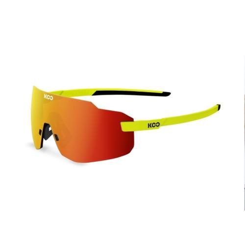 KOO Supernova Sportbrille - yellow fluo/red