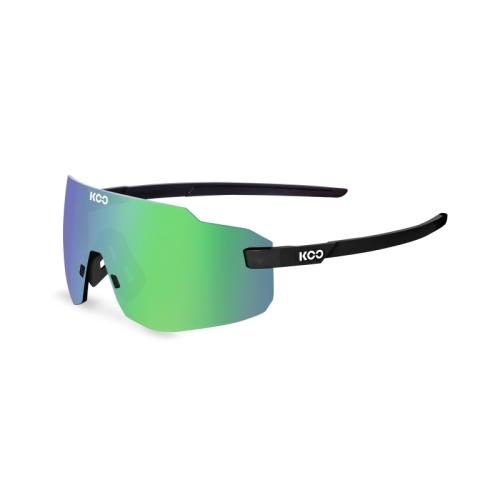 KOO Supernova Sportbrille - black matt/green