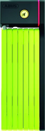 Abus Faltschloss uGrip Bordo Big 5700/100 mit Halter SH 5700/100 - lime