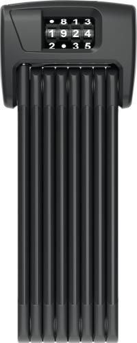 Abus Faltschloss Bordo Big Combo 6000C/120 Code mit Halter SH 6000/120 - schwarz