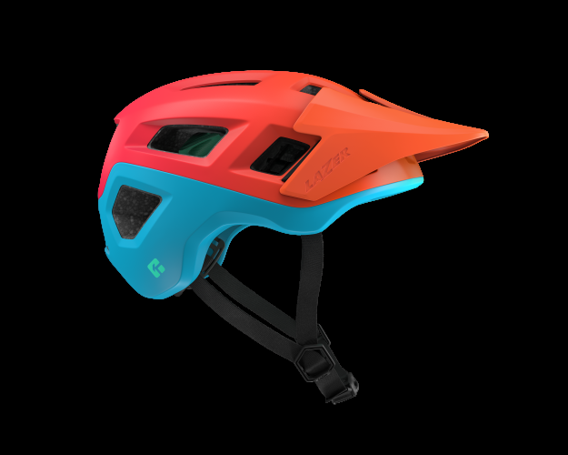 LAZER Unisex MTB Coyote KinetiCore Helm - matte sunset