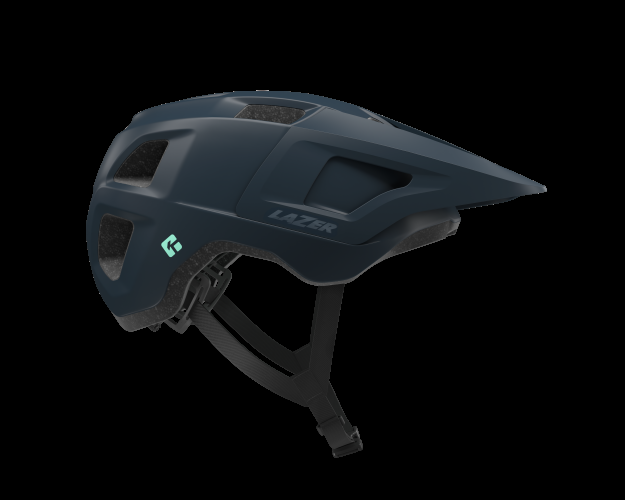 LAZER Unisex MTB Lupo KinetiCore Helm - matte navy blue