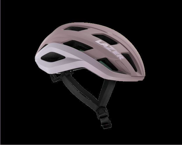 LAZER Unisex Road Strada KinetiCore Helm - matte lila pink