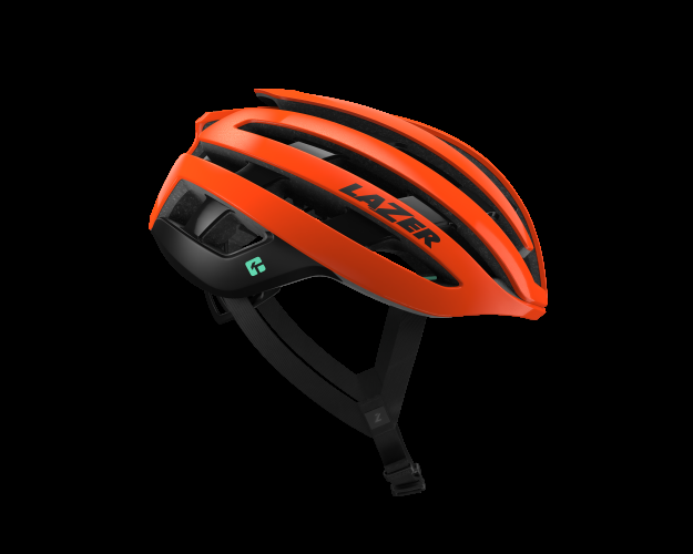 LAZER Unisex Road Z1 KinetiCore Helm - flash orange