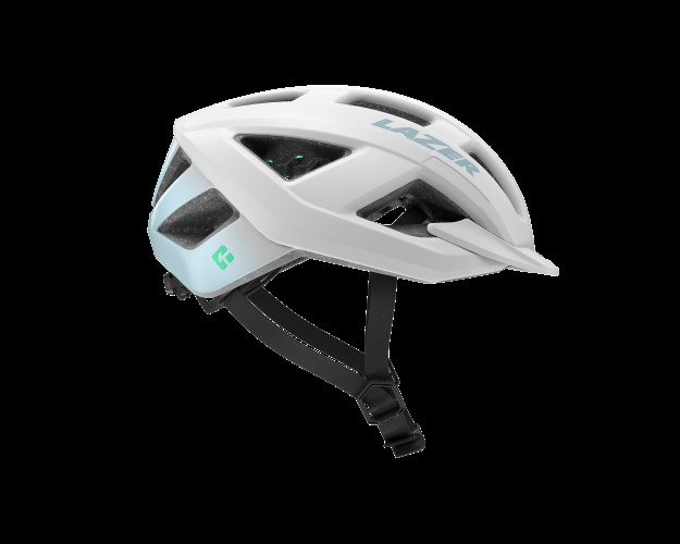 LAZER Unisex Sport Cerro KinetiCore Helm - matte white mint