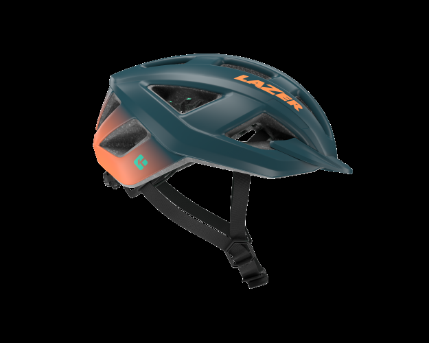 LAZER Unisex Sport Cerro KinetiCore Helm - matte blue orange
