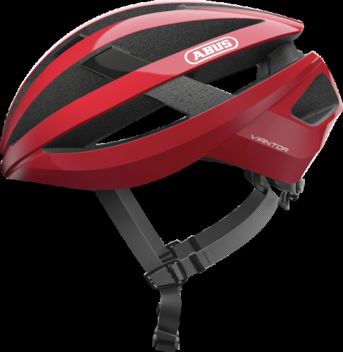 Einzelstück ABUS Velohelm Aventor - Racing Red