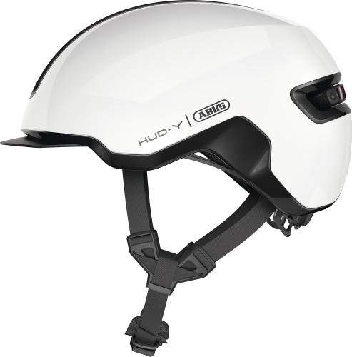 ABUS Velohelm HUD-Y - Shiny White