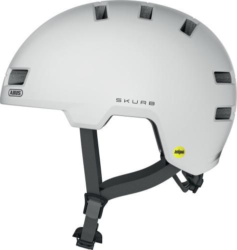 ABUS Velohelm Skurb MIPS - Pearl White