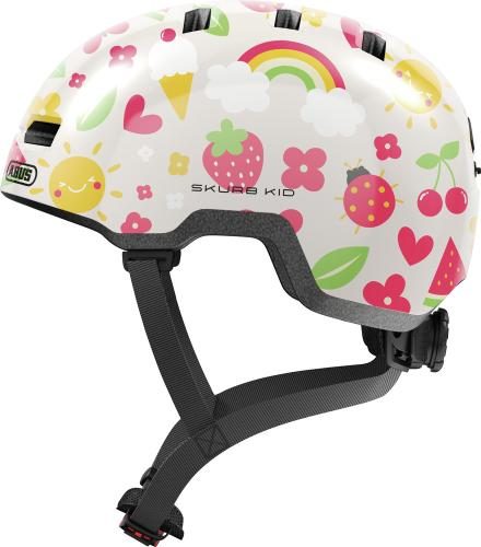 Abus Velohelm Skurb Kid - Cream Summer