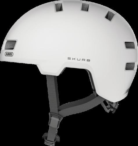 ABUS Velohelm Skurb - Polar White
