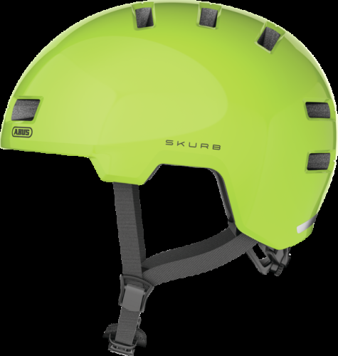 ABUS Velohelm Skurb - Signal Yellow