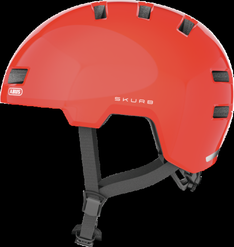 ABUS Velohelm Skurb - Signal Orange