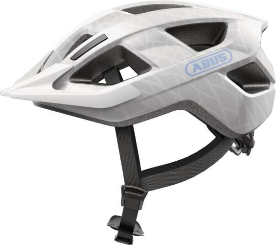 Abus Velohelm Aduro 3.0 LED - white art