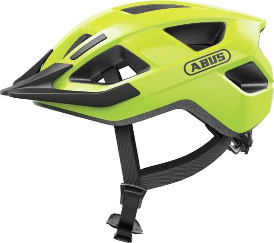Abus Velohelm Aduro 3.0 LED - signal yellow