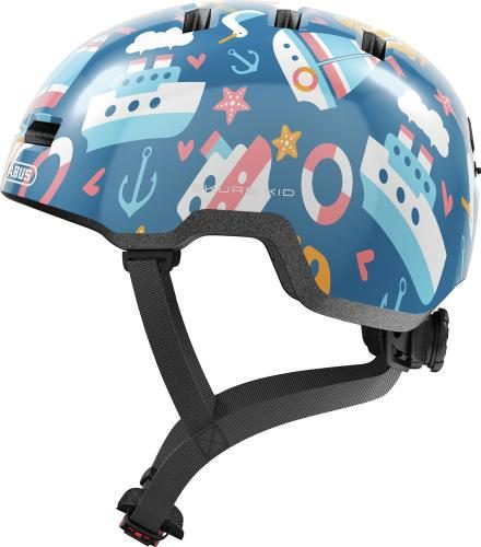 Abus Kinder Velohelm Skurb Kid - blue sailor