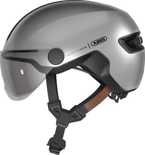Abus Velohelm HUD-Y ACE - gleam silver