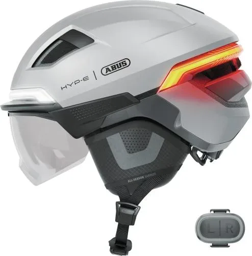 Abus Velohelm HYP-E ACE - gleam silver