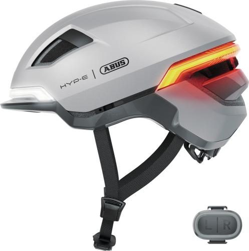 Abus Velohelm HYP-E - gleam silver