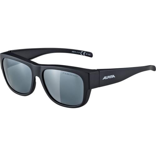Alpina OVERVIEW II Q Sonnenbrillen - black matt, black mirror