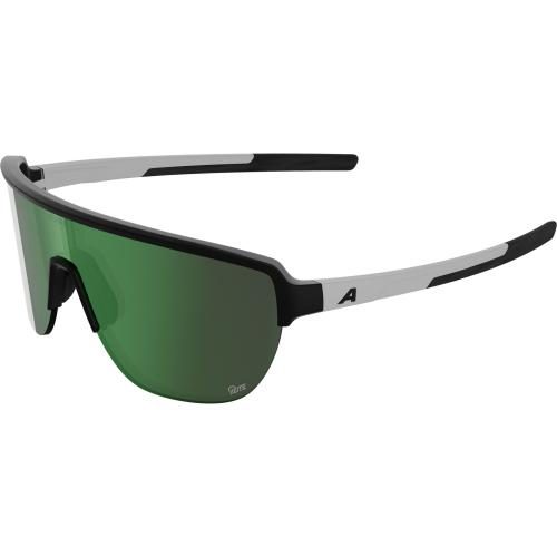 Alpina Ram 2.0 Q-Lite Sportbrille - black-white matt, green cat.2