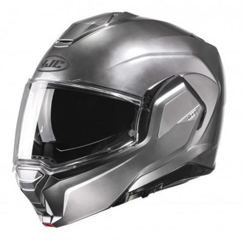 HJC i 100 Klapphelm - hyper silver