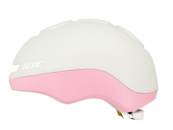 HJC Gleo Velohelm - mt grey pink