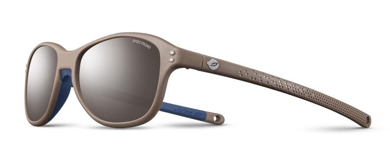 Julbo Sonnenbrille Boomerang - Kastanienbraun-Blau, Grau Flash Silber