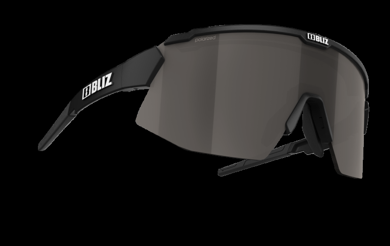 Einzelstück Bliz Sportbrille Breeze Polarized - Matt Black Polarized, Brown w Silver Mirror Cat 3