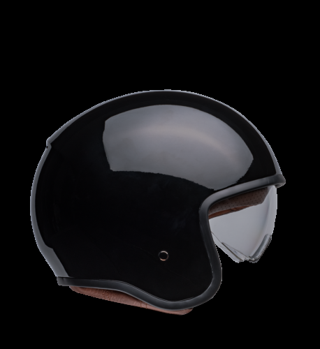 Bell Moto Tx-501 Solid Jethelm - schwarz