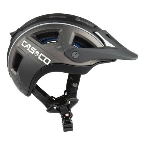 Casco MTBE2 Velohelm - schwarz, silber