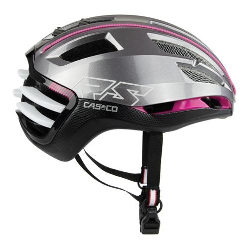Casco Speedairo2 Velohelm - grau, pink