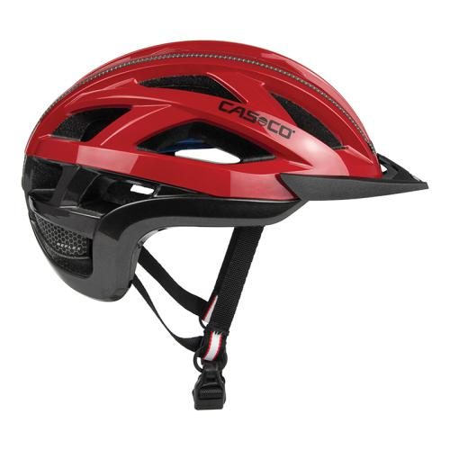 Casco CUDA2 Velohelm - rot, schwarz