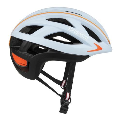 Casco Cuda2 Strada Velohelm - hellgrau, schwarz