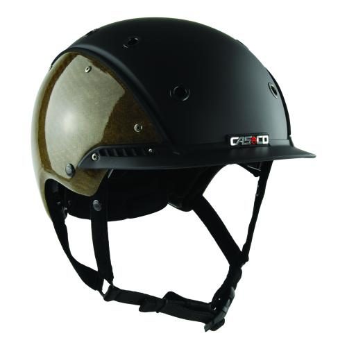 Casco Champ 3 Flachsfaser Reithelm - Schwarz