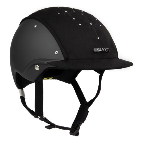 Casco APART Brillant Reithelm - black