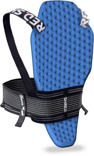 SHRED. 2ND SKIN BACK PROTECTOR HD NAK BACK PROTECTION - black/blue