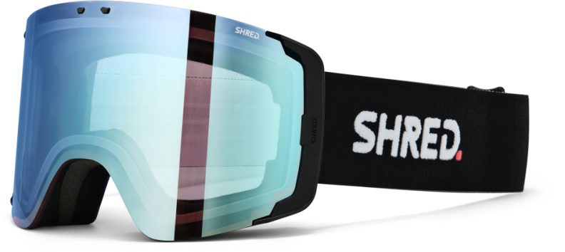 Shred GRATIFY Skibrille - black - CBL 2.0 ice mirror