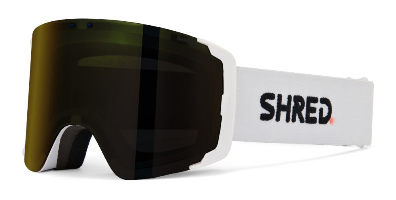 Shred GRATIFY Skibrille - pure white - CBL 2.0 glacier