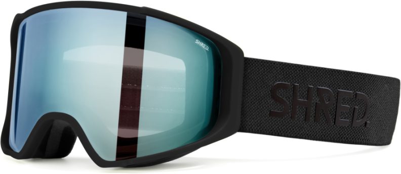 Shred SIMPLIFY Skibrille - blackout - CBL 2.0 ice mirror