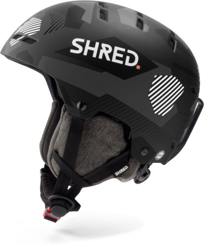 SHRED. TOTALITY NOSHOCK SNOW HELMETS - shades of grey