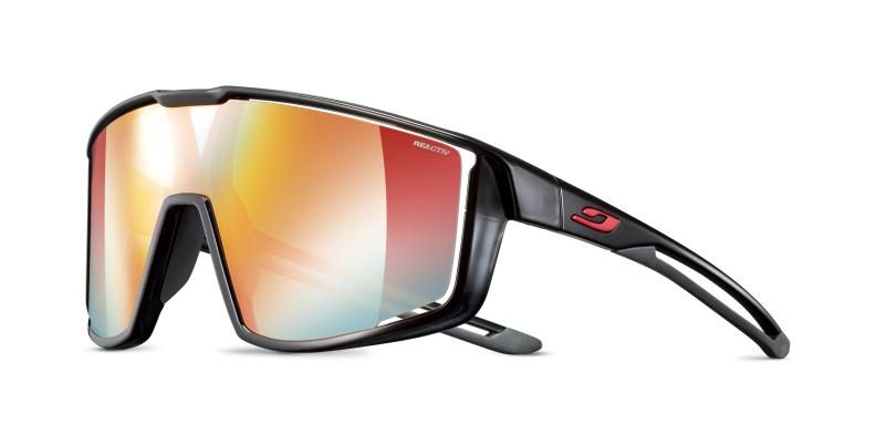 Julbo - Fury J5313314 SchwarzRot - REACTIV Performance 1-3, für Damen, Größe Onesize