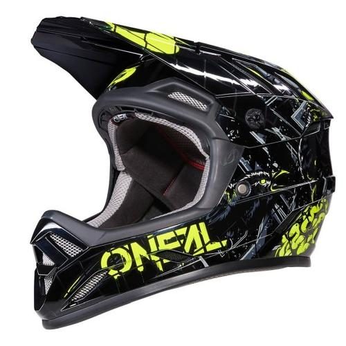 O'Neal O'Neal Backflip Helm Zombie - black neon yellow