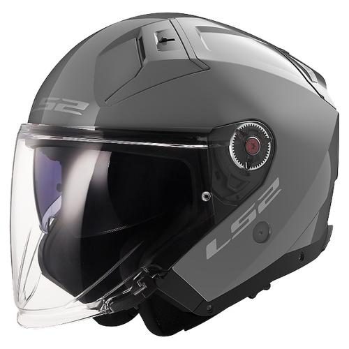 LS2 OF603 Infinity 2 Solid Helmet - nardo grey