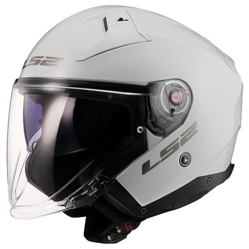 LS2 OF603 Infinity 2 Solid Helmet - white