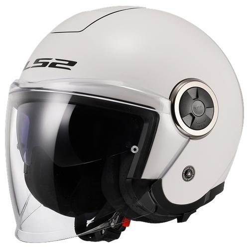LS2 OF620 Classy Solid Helmet - white