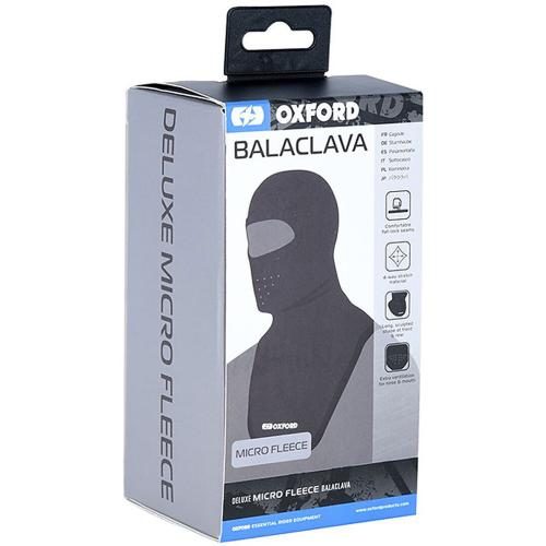 Oxford Deluxe Balaclava Micro Fleece Black -