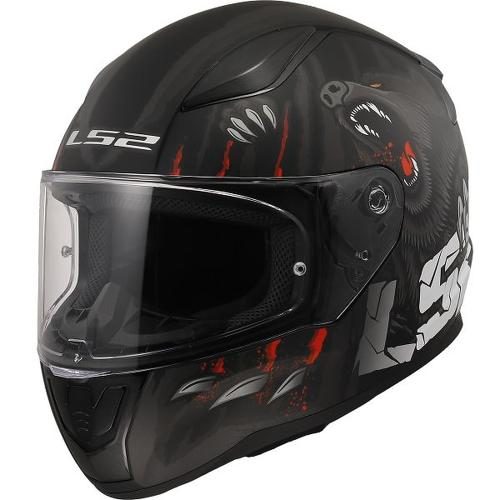LS2 FF353 Rapid 2 Claw Helmet - black